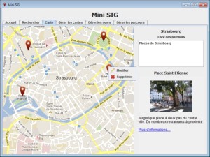 Mini SIG - Application cartographique (Java)