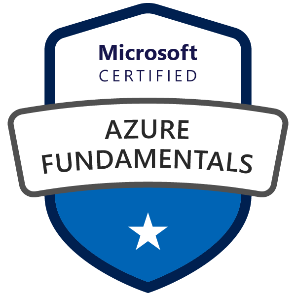 Certification AZ-900 : Azure Fundamentals